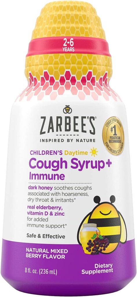 Tosse de criança de Zarbee + Dia Imune- 8 onças