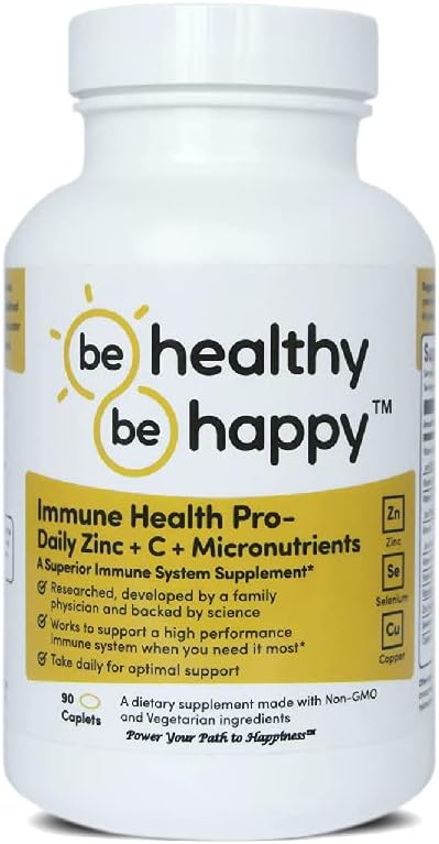 Seja saudável! Sê feliz! Imune Health Pro – Zinco diário + C + Infecção por Micronutrientes Combatente Superior Imune System Supplement