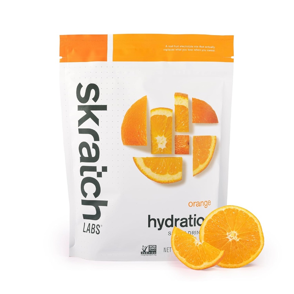 Skratch Labs Hydration Powder .Sport Drink Mix .Eletrolíticos Pó para Exercício, Endurance, e Performance .