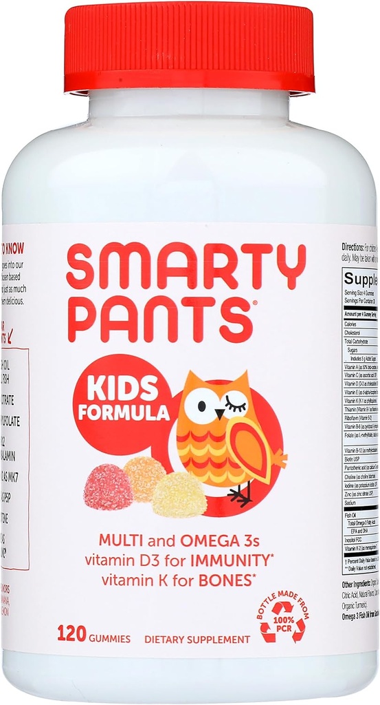 Crianças Smartypants Completo 120 chicletes, 120 CT