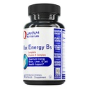 Laboratório de Nutrição Quântica Max Energia Bs - Complexo Vitamina B, vitaminas complexas metiladas B com vitamina B1, B6, B12, tiamina, folato e biotina - 60 cápsulas vegetarianas