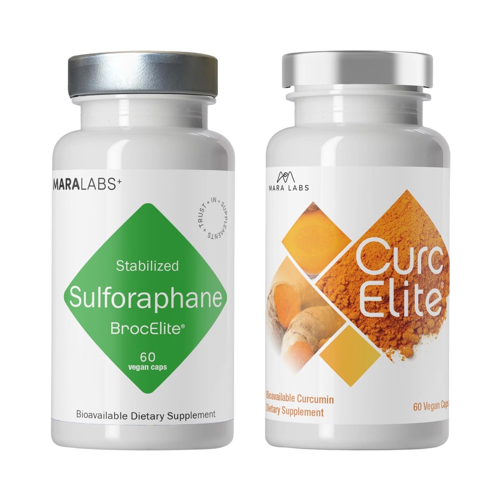 Mara Labs Plus, 60 Cápsulas e CurcElite, 60 Cápsulas