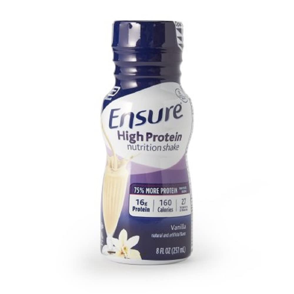 Certifique-se de alta nutrição proteína Shake, baunilha, 8 onças, 24 contagem por garantir
