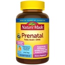 Natureza feita pré-natal com ácido fólico + DHA, vitamina pré-natal e suplemento mineral para suporte nutricional diário, 110 Softgels, 110 fornecimento dia