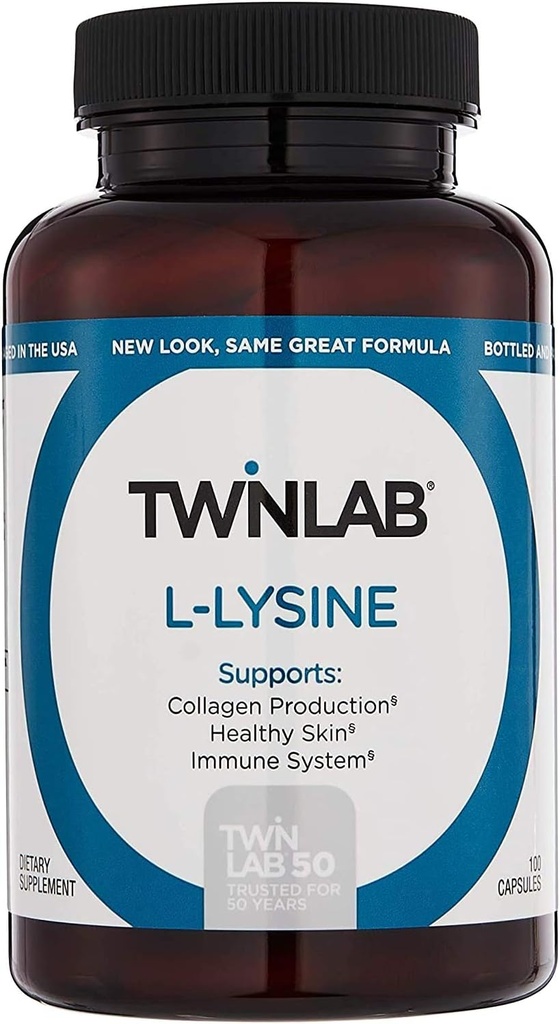 L-Lysine 500mg - 100 - Cápsula