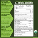 TruWild Greens Superfood Juice Powder, com 22+ Verdes & Anti-Oxidantes, Imune Natural, Estresse, Pó de suporte de digestão, 90 Servões, 3 Pack