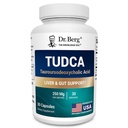 Dr. Berg TUDCA Supplement (Tauroursodeoxicólico Ácido) - Fórmula poderosa para a saúde do fígado, fluxo de vesícula biliar, suporte de vesícula biliar e saúde digestiva* - 30 Cápsulas