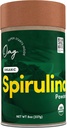 Meu Deus! Superalimentos espirulina orgânica em pó - 100% puro, USDA certificado Orgânico - Boa fonte de ferro, vitamina A e vitamina B12. - 8 Onças (1 embalagem) ...