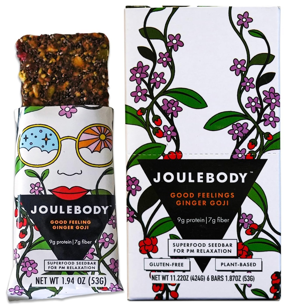 JOULEBODY 5 PM Bom Sentimento Ginger Orgânico Goji Seedbar