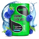Espécie Nutrição Amino Evoluiu EAA & BCAA Pó, Aminoácidos de cadeia ramificada fermentados, Recuperação muscular e resistência, Pré e pós-treino Suplemento (framboesa azul, 30 Servings)