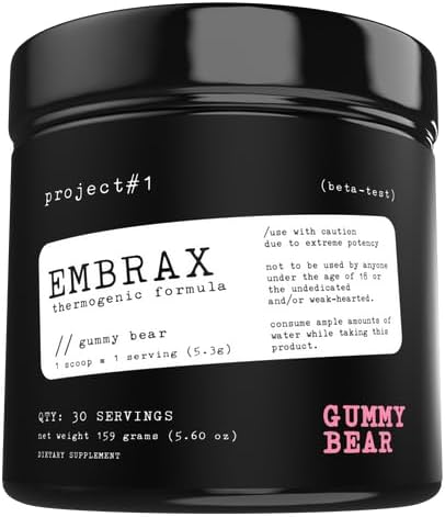 Projeto #1 Embrax: Queimadores de gordura termogênicos pré-treino Homens e mulheres - melhores queimadores de gordura da barriga para mulheres e homens, L-Carnitine Suplemento pré-treino pó para homens e mulheres
