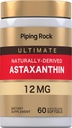 Tubing Rock Astaxantina 12mg 60 Cápsulas de Softgel