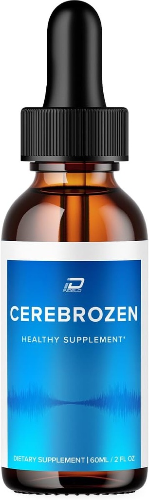 Cerebrozen Tinnitus Ear Drops - Cerebrozen 24, Cerebrozen Liquid Drops, Cerebrozen Reviews, Cerebrozen Drops for Ear Relief Advanced Formula (1 pacote - 1 mês de fornecimento)