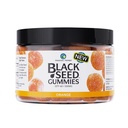 Ervas incríveis Orgânico Black Seed Oil Gummies - 500mg por serviço, frio prensado Black Cumin Seed, feito com Nigella Sativa, Ajuda a aumentar a imunidade, Suporta uma digestão saudável - Orange Flavor 60 Conde