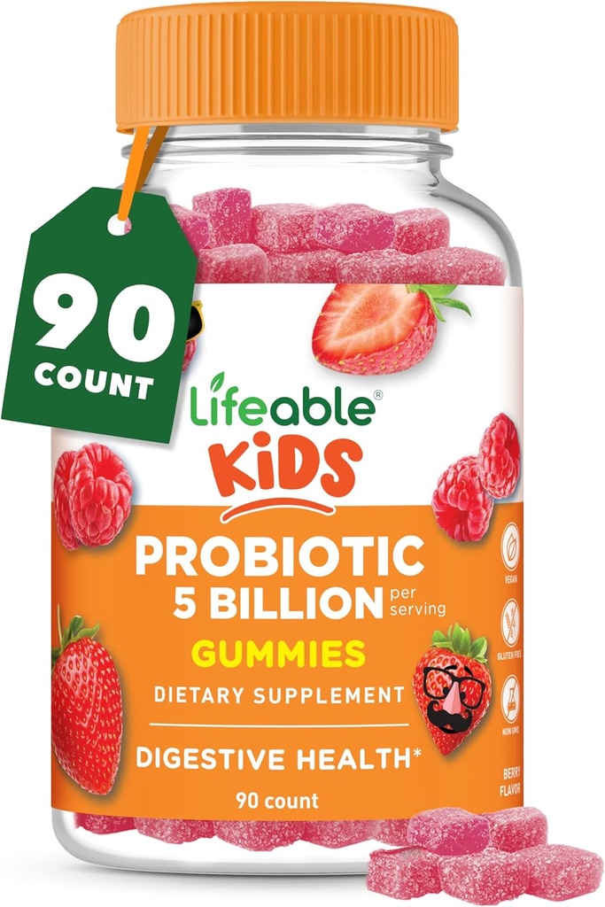 Probióticos viáveis para chicletes para crianças 50mg (5 bilhões de dólares)