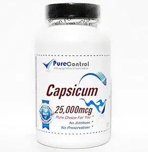Capsicum 25 000mcg // 200 Cápsulas // Pure // por PureControl Supplements