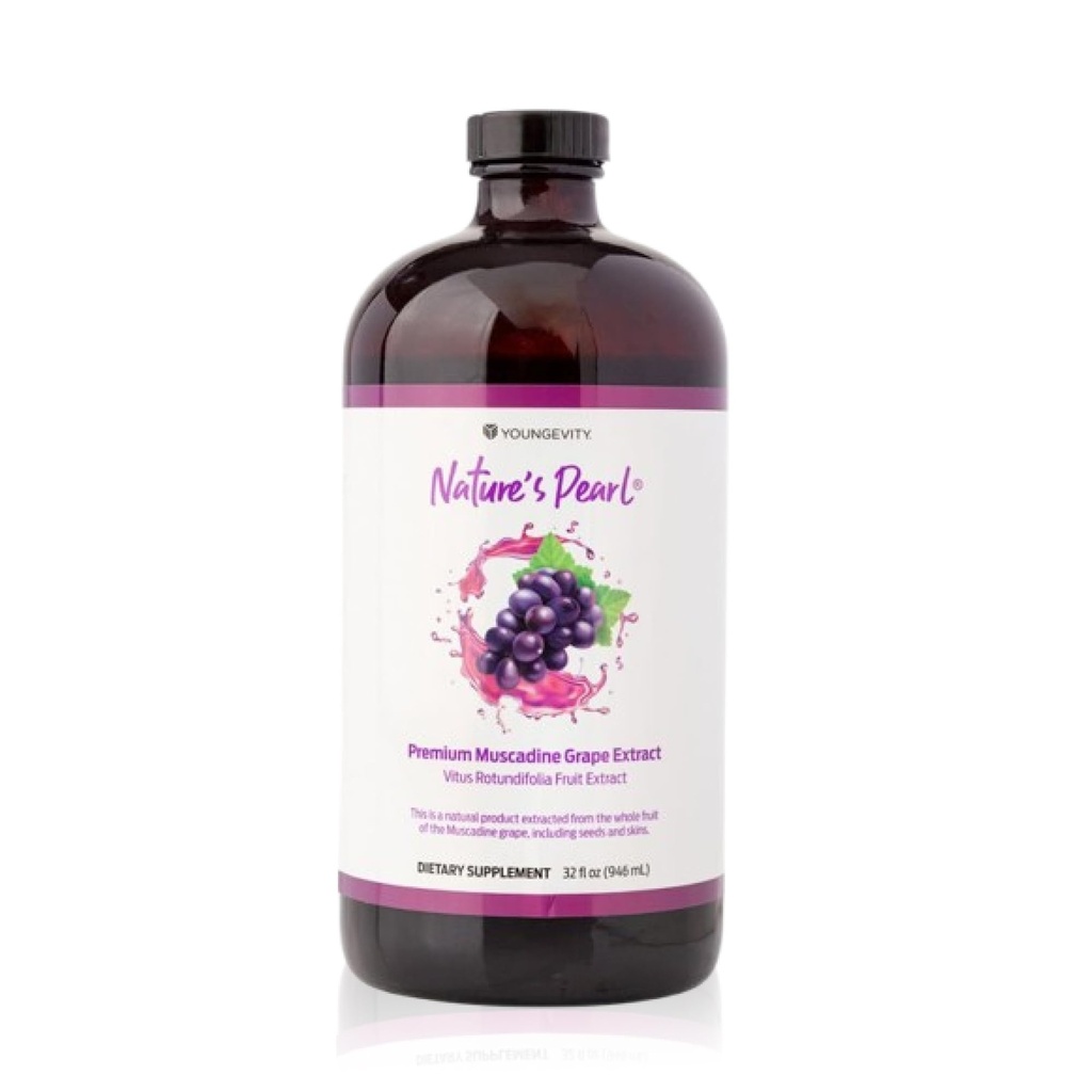 Jovemidade Pearl Premium Muscadine Grape Extract Suplemento de ervas Glúten Grátis