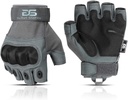 Estação de luvas - Luvas táticas sem dedos Knuckle para homens - Luvas de motocicleta para tiro tático, Airsoft, Caça, Polícia e Caminhadas