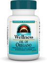 Fonte Naturals Wellness Óleo de Orégano - padronizado a 70% Carvacrol - 30 Cápsulas Vegetarianas