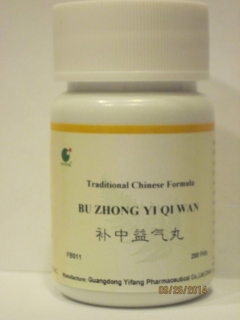 Bu Zhong Yi Qi Wan - Combinação Ginseng & Astragalus, 200 comprimidos