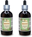 Borututu (Cochlospermum angolensis) Glicerite, Extrato Líquido Secado sem Álcool (Nome: HerbalTerra, Feito orgulhosamente nos EUA) 2x4 fl.oz (2x120 ml)