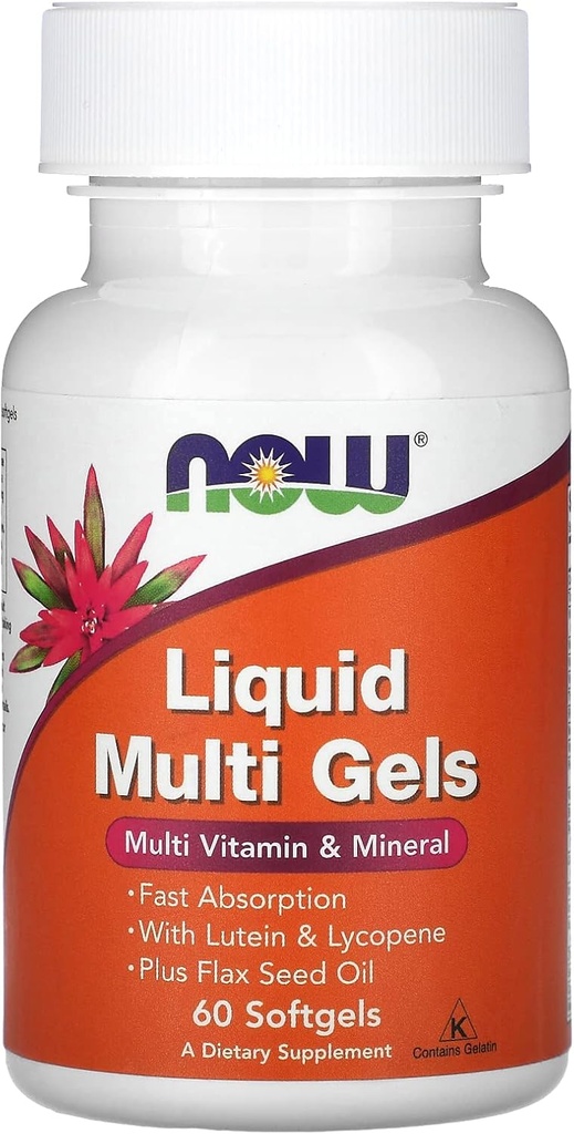 Agora Alimentos Líquidos Multi Softgels 60 Sgels