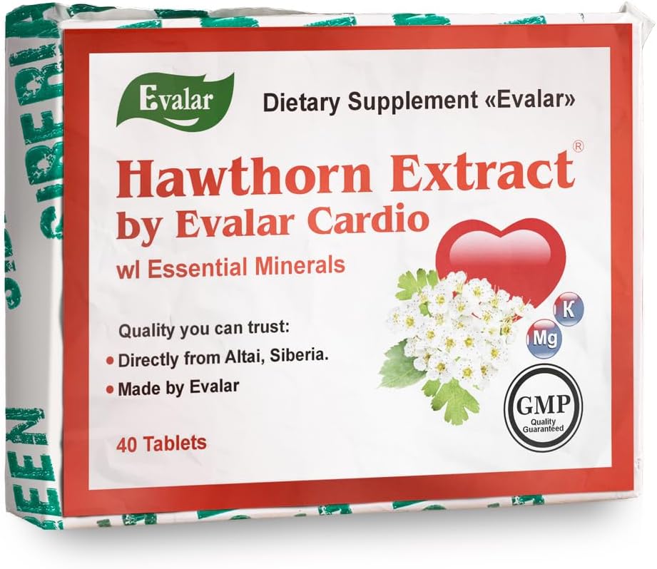 Hawthorn por Evalar Cardio 40 Tabs