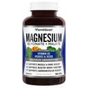 Complexo de Magnésio FarmHaven Glycinate & Malate w/Vitamina D3, 100% Quelated para Max Absorção Vegetariana – Saúde Óssea, Nervos, Músculos, 180 Cápsulas, 90 Dias