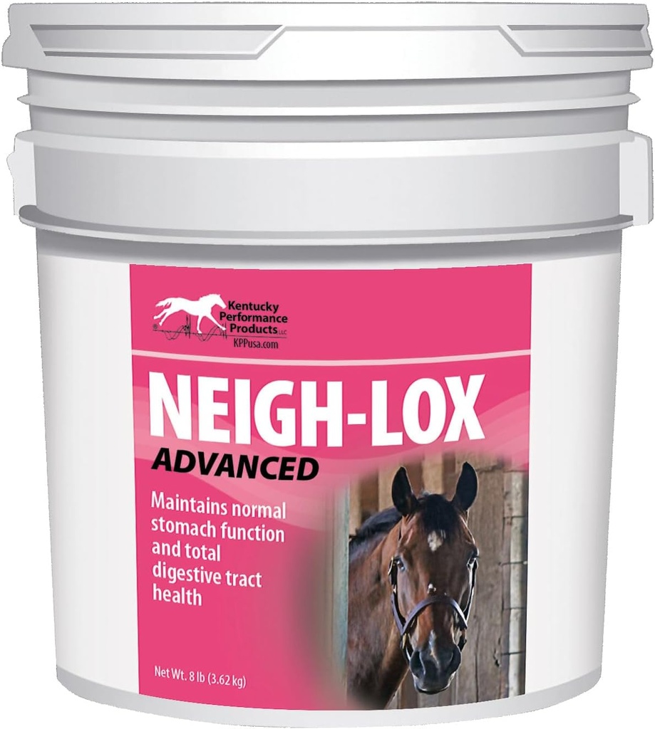 PROD 044343 Neigh-Lox Advanced Digestive Supplement for Horses, 8 lb