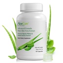 AloeCure Aloe Vera Capsules, Made with Organic Aloe Vera to Gently Support Gut Health & Digestive Comfort, Stomach Acid Buffer, Natural Immune Supplement, Aloin Free, 60 Ct, 300mg Capsules