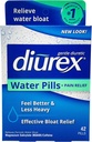Diurex Water Pills, 42 Count Pills (Pacote de 6)
