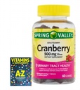 Aventura Home Primavera Vale Adulto Gummy Cranberry Suplemento dietético, 500 mg, 60 Count+Melhor Guia Suplementos Vitaminas