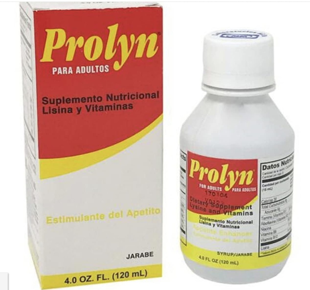 Prolyn Jarabe Suplemento 120ml Adultos