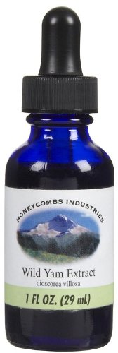Wild Yam Root Extract Liquid – Suplemento Natural do Equilíbrio Feminino – Suporte Menopausal Pressionado Frio ou Suplemento de Suporte PMS para Mulheres, 1 Fl Oz
