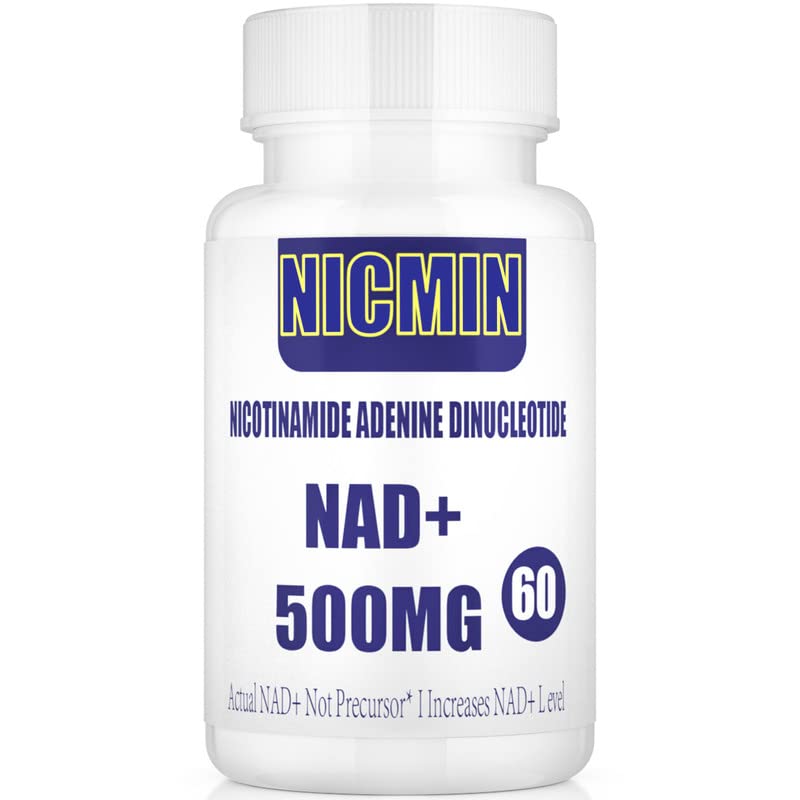 NAD lipossomal+ Suplemento 800mg com TMG 300mg, Max Absorção Actual NAD+ Suplemento (Não é um Precursor para Energia Celular, Envelhecimento Saudável e Reparação Músculo 60 Cápsulas