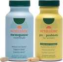 Peri/Menopause & Gut Health Bundle - Esvaziamento fácil, indigestão, flashes quentes e cabelo enfraquecido. Suporte de humor, sono, hormônios e imunidade