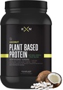 KompleX Nutrition Planta Based Protein Powder (25 Servings) - Coconut Flavored Natural, Vegan, Açúcar Zero, Baixa Gordura, Suplemento dietético não OGM Feito de 29 Verdes naturais e frutas