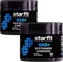 STARFIT - Nicotinamida D-Riboside (2 Pack), Booster NAD+, Suplemento Energia e Foco, Suporte Celular Antienvelhecimento, Total 180 Cápsulas