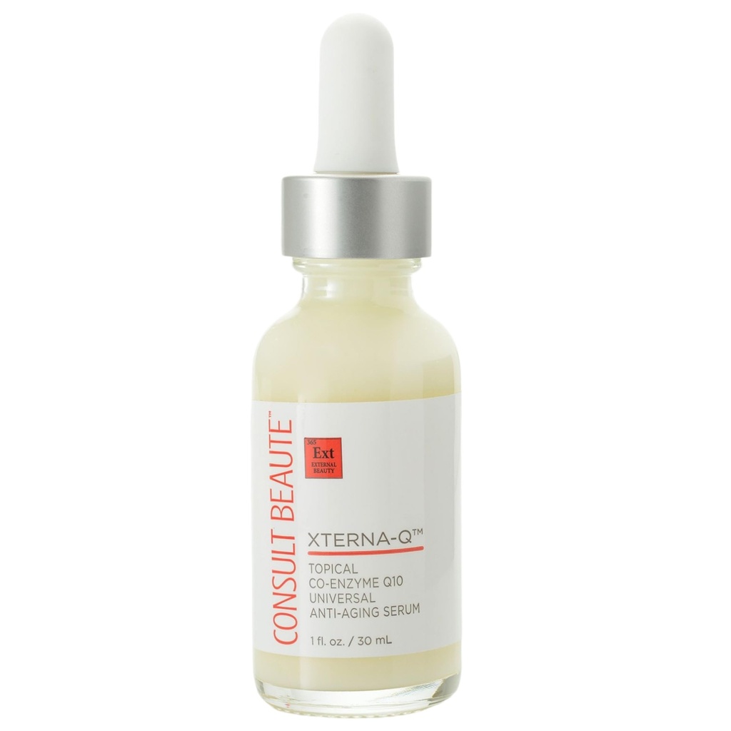 Consultar Beaute XTERNA-Q COEnzyme Q10 Anti-Aging Serum para Face e Peptídeos de Suavização CoQ10, Óleo de Fruta de Bergamota, Cuidados com a Pele Antioxidante 1 Fl. Oz.