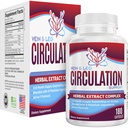 2-Mês: Vein & Leg Circulation Supplement (All-in-1) Apoio à saúde com 8 Ingredientes Activos Fórmula de reforço de circulação de sangue