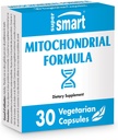 SuperSmart - Fórmula mitocondrial (Formula Advanced) - com PQQ, Ácido R-Lipoico, Acetil-L-Carnitina - Suplemento mitocondrial - Sem OGM e Glúten - 30 Cápsulas Vegetarianas