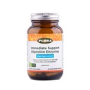 Flora - Suporte imediato Enzimas Digestivas - Suporta Digestão de Lactose, Bloating, Azia e Gás - Contém 7 Enzimas - Sem glúten - 60 Cápsulas Vegetarianas