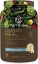 PlantaFusion Completa Reposição de Refeição Shake - Planta Based Protein Powder com Superalimentos, Verdes e Probióticos - Vegan, Sem glúten, Soja, Não lácteos, Sem açúcar, Não-GMO - Baunilha 2 lb