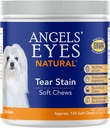 ANGELS' EYES Natural Tear Stain Prevention Soft Chews for Dogs (Mastigação suave para cães)