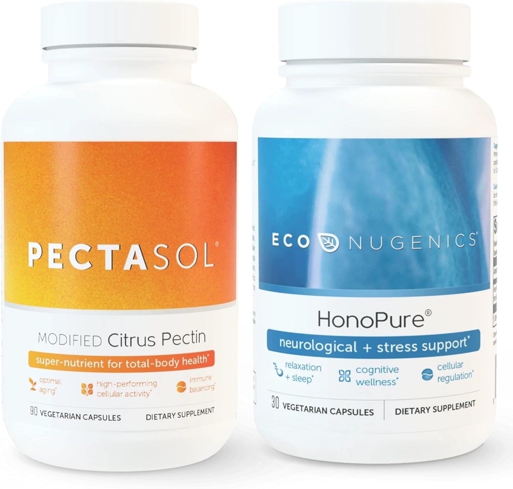 EcoNugenics Ultimate Cellular Health & Immune Support Pack □ HonoPure - Magnolia Bark Extract, 30 Cápsulas