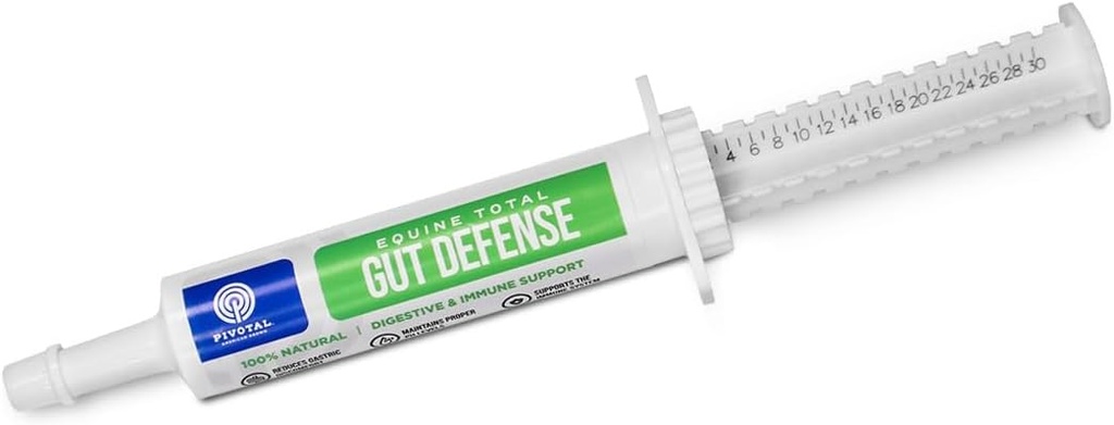 Equine Total Gut Defense – todo-natural Digestive & Imune Supplement for Horses – mantém níveis de Ph – suporta a digestão - 100% natural – feita nos EUA
