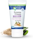 Eczema Creme de cuidados da Terra para adultos e crianças - Coloidal Aveia Eczema Tratamento Creme com 9 Hidratantes - 2,4 OZ