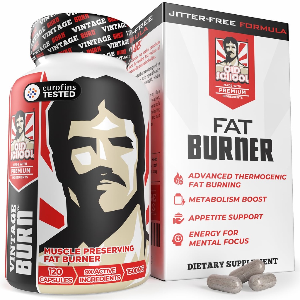 Queimador de gordura termogênico Premium para homens e mulheres □ Pílulas de perda de peso para músculo magro preservado e queimar gordura teimosa