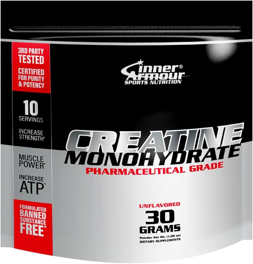 Micronizado Creatina Monohidrato Pó - Aumentar a força muscular & Endurance - Solução rápida, Flavor-livre, Vegan Fitness Supplement, Keto Friendly - 30 gr ou 10 Servings