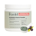 Perelel Synbiótico Verdes em pó, mistura de superalimentos com frutas, vegetais, probióticos, fibra, espirulina e chlorela, Suplemento de Verdes Diários, soja e glúten livre, não OGM, Acai Berry Flavor, 30 Servings